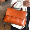 Высококачественная легкая роскошная женская сумка Sense Niche Design из натуральной кожи, весенняя сумка через плечо с широким ремешком, модная сумка для поездок на работу