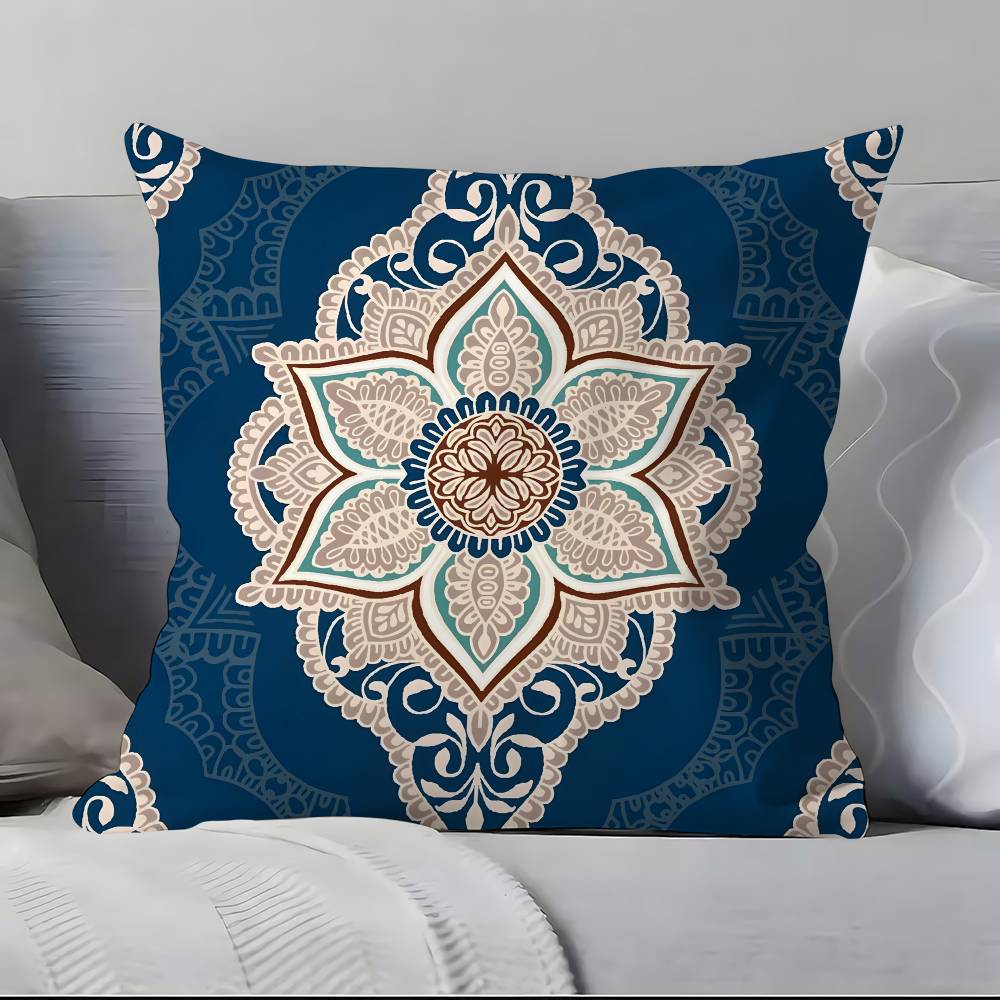 Badik I-I-Indonesia B-B-B-Batik Design Pillow Case Pillowcase Soft Skin Friendly & Comfortable With A Hidden Zipper