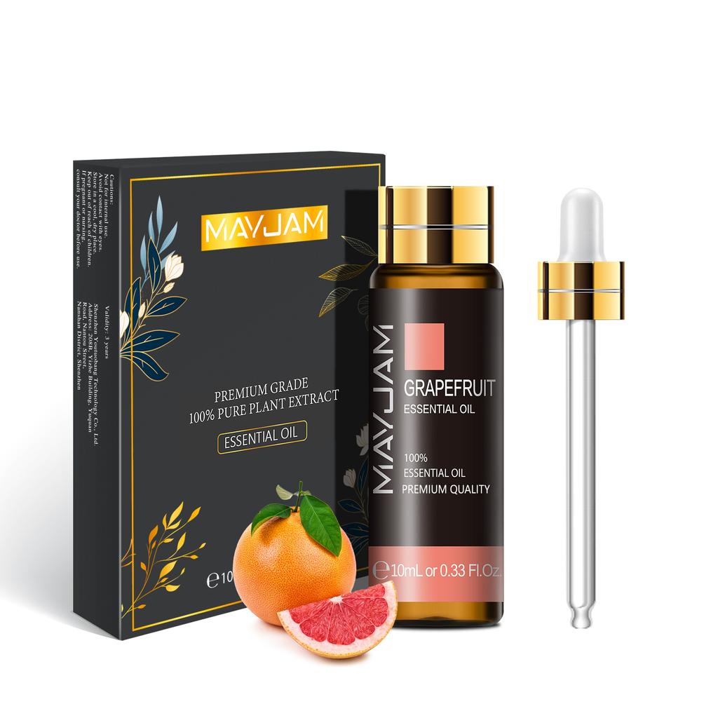 MAYJAM 10 мл Эфирные масла со стеклянной капельницей Чистые и натуральные ароматические масла для ароматерапии Диффузоры Уход за кожей Массажные свечи и мыловарение