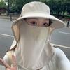 UV Protection Sun Hat Outdoor Sunscreen Neck Flap Bucket Hat New Fisherman Hat  Women