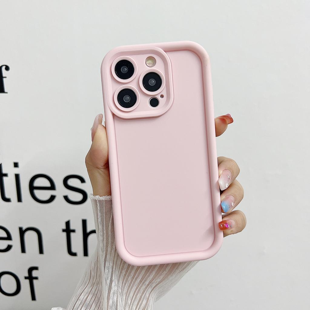 Подходит для Samsung A06 Emery Однотонный ТПУ Чехол для мобильного телефона Противоударный материал S25 A16 Защитный чехол для мобильного телефона