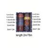 12 Rolls/Box Retro Landscape Washi Tape Creative Floral Mountain Crane Print Design Sticker Rolls Scrapbook And Gift Wrapping Decoration DIY Masking