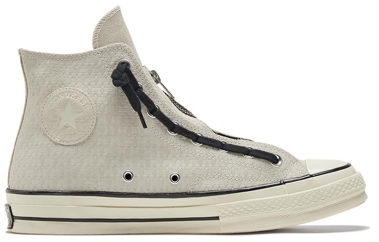 Converse Chuck 70 Zip High 'Egret Black' 169439C