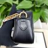 [Б/У] Мини-сумка Gucci GG Marmont Matelassé 'Nero' - Отличное состояние #FX8EDV