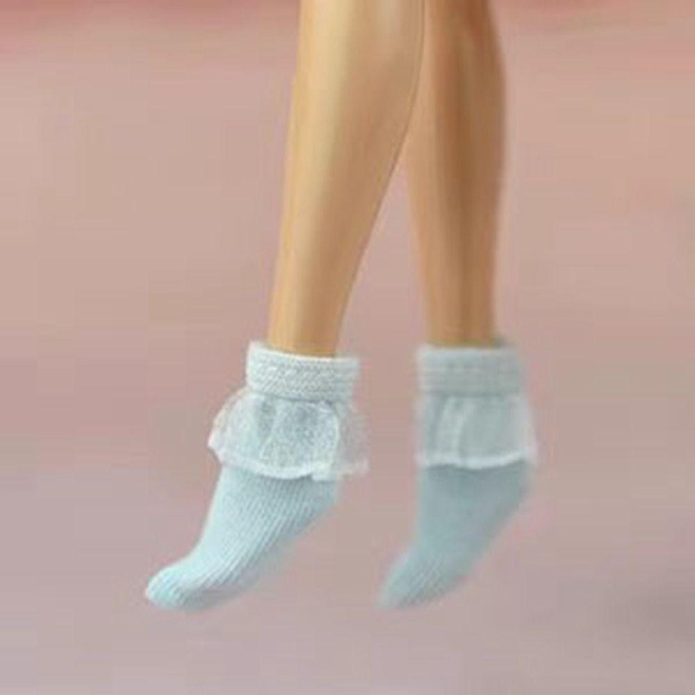 Fashion Long Doll Socks Handmade Short Socks New DIY Toys 1/6 BJD Doll