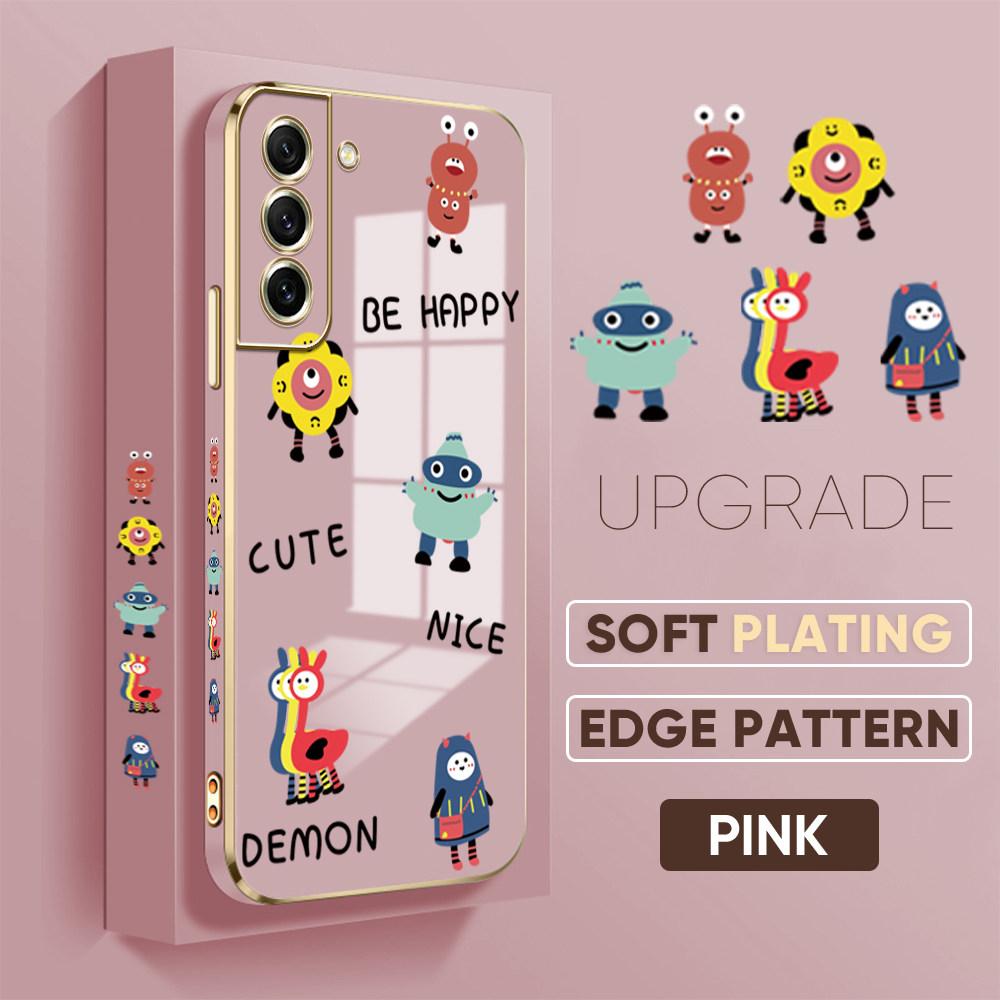 Красочные печатные узоры с квадратным краем корпуса с покрытием корпуса телефона Роскошное покрытие Мягкий чехол для телефона для iPhone Motorola Moto OnePlus Samsung