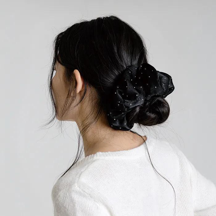 Резинка для волос Marie Mix Ponytail_Сердце/Кристалл/Точка