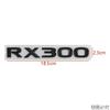 ABS Car Body Badge Rear Trunk Sticker Letter Decal for Lexus RX270 RX300 RX350 Emblem Exterior Decoration VL3