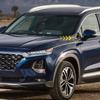 Декоративная накладка на стойку переднего крыла, уголок зеркала для Hyundai Santa Fe EV 20-23