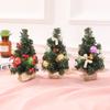 Tabletop Christmas Decor 20cm Mini Tree Ornaments for Charming Display
