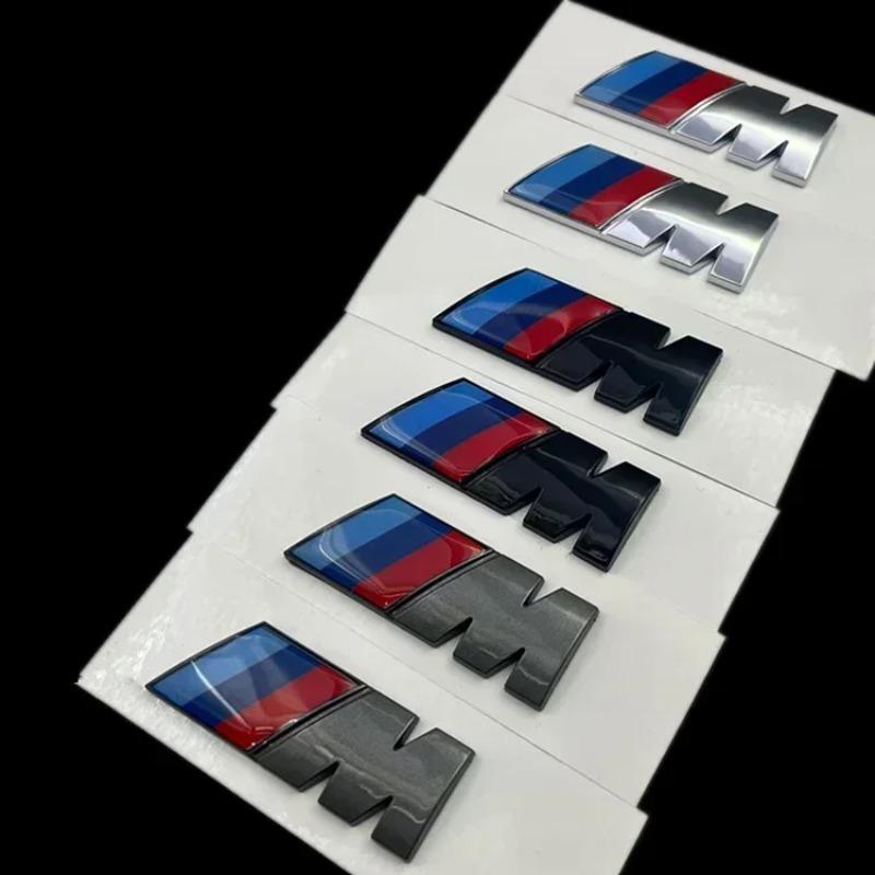 3D ABS M логотип, боковой значок кузова, задний багажник, декоративная наклейка, модификация автомобиля, аксессуары для всех BMW M Power X1 X3 X5 X7 E71