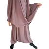 Jilbab 2 Pieces Child (Harem Pants + Khimar Cape) - Purple