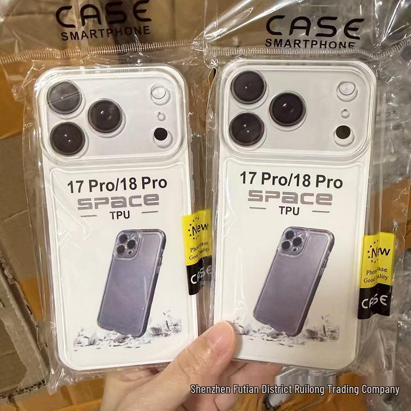 Прозрачный мягкий чехол против падения для iPhone 16/16 Pro Max, совместим с iPhone 13/15