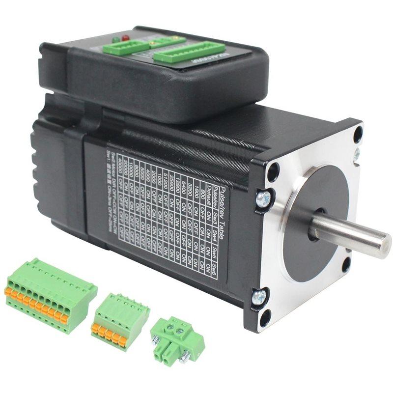 A25F-Nema23 Integrated Hybrid Servo Motor JSS57P 2N Closed Loop Stepper With Communication Precise Positioning For CNC