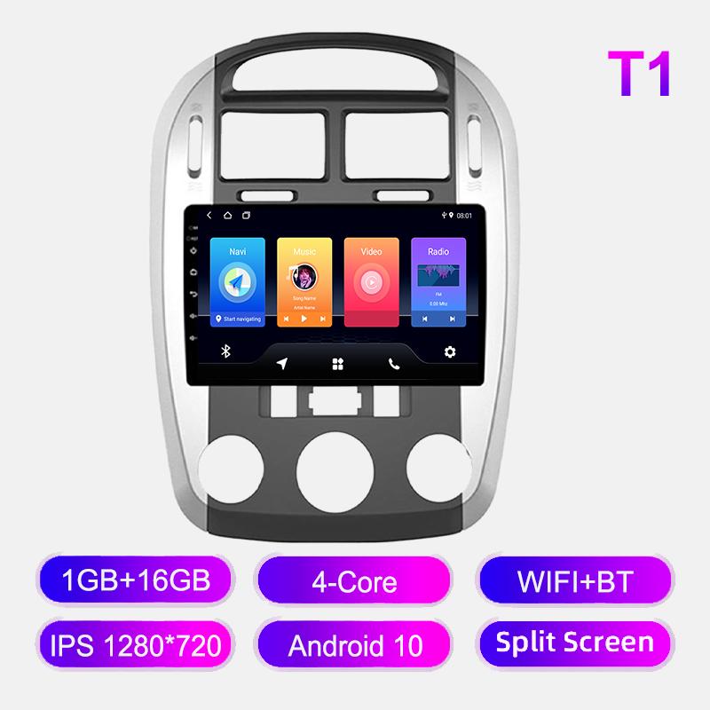 8-ядерный автомобильный радиоприемник для KIA Cerato 1 LD 2004-2008, беспроводной CarPlay 4G WIFI, Android Auto, мультимедийный видеоплеер, головное устройство 8+128 ГБ