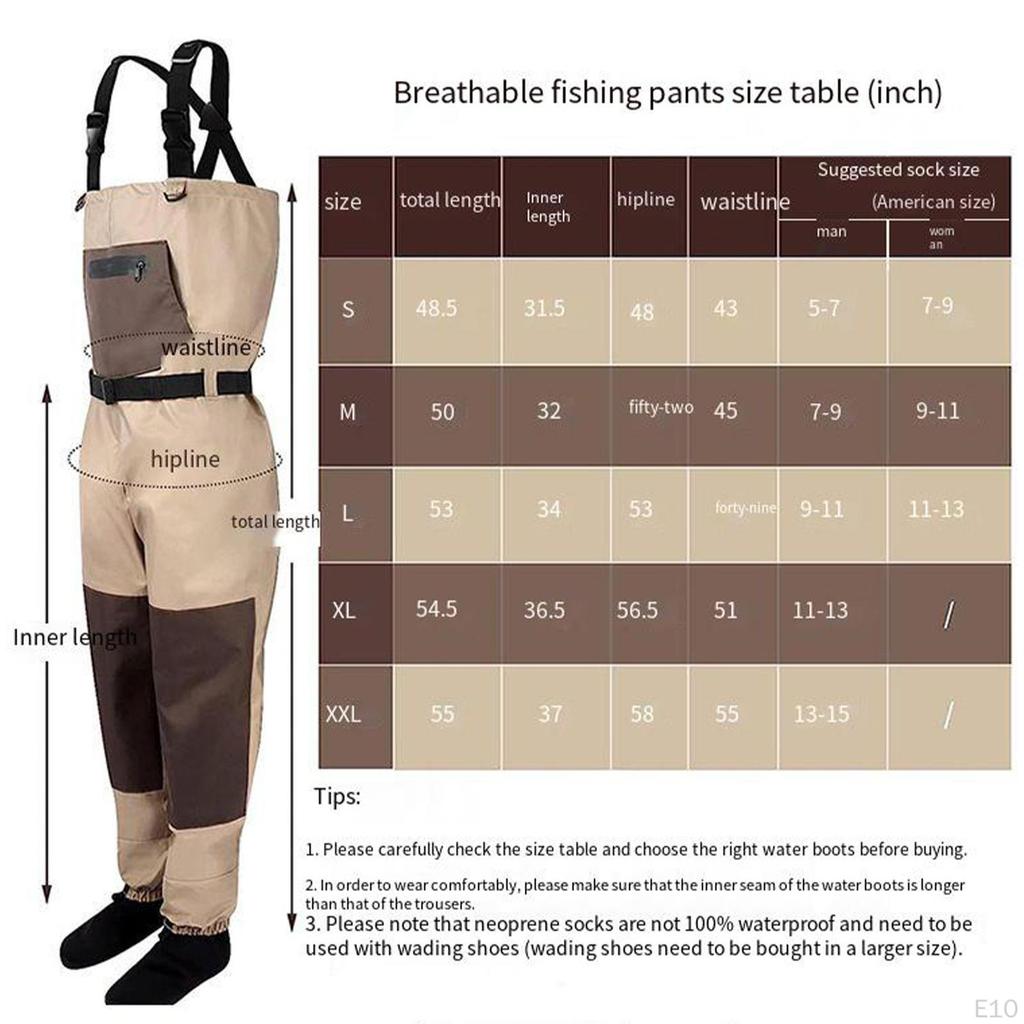 Забродные комбинезоны для рыбалки, 3 слоя, дышащие, для начинающих, профессиональные, водонепроницаемые, удобные