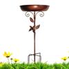 Vintage Garden Birdbath Sturdy Bird Feeding Dish Bird Raising Tool Bird Water Bowl  Courtyard