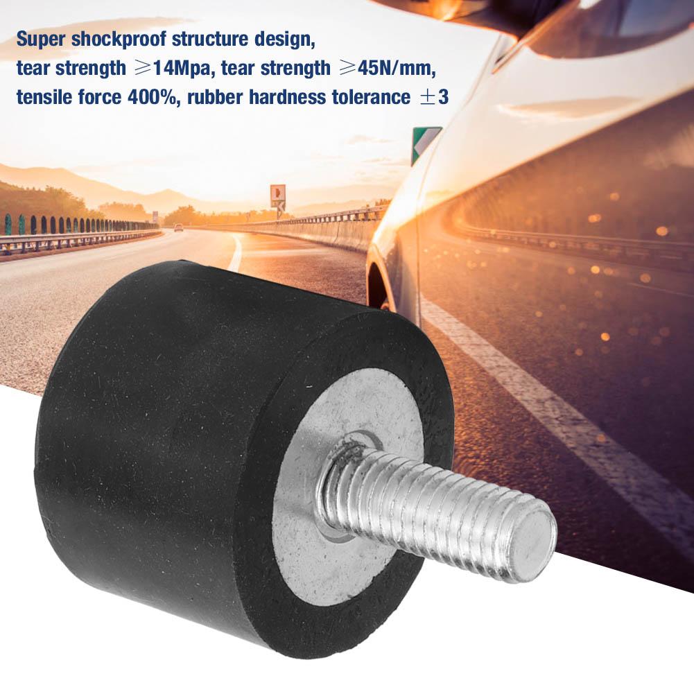 4PCS Anti Vibration Rubber Bobbin Mount Isolator Anti Shock Vibration Absorber (VE40*30 M10*25)
