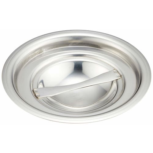 Endo Shoji Commercial-Grade Lid for Bain-Marie Pots, 10cm, 18-8 Stainless Steel, Made In Korea, ABV03010