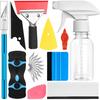 DIYSELF 20 шт. Комплект для тонировки окон, Профессиональное оборудование для тонировки окон с аксессуарами, Набор инструментов для виниловой обтяжки для DIY-проектов, Полный комплект пленки для