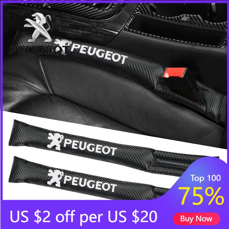 2026 Hot Car Sticker Car Interior Seat Gap Plug Filler Motors Decoration Accessories For Peugeot 2008 208 3008 308 307 206 406 4