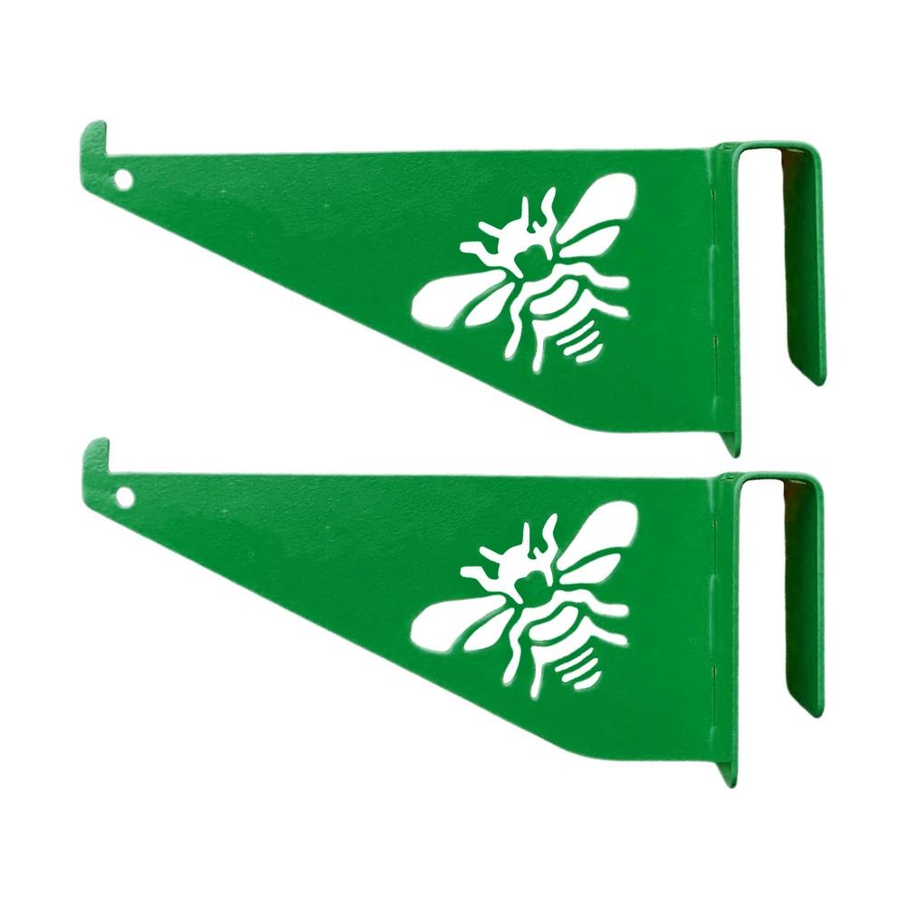 2Pcs Beehive Inspection Bracket Rust-Proof Beekeeping Bracket Beekeeping Tool Hive Frame Holder for Beekeeping Industry