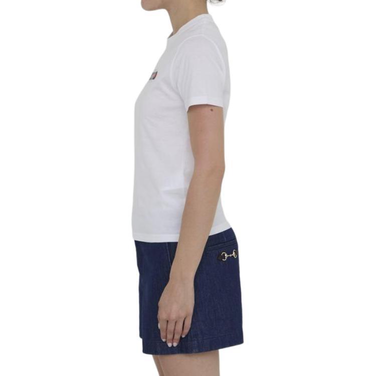 (WMNS) Gucci T-Shirt 'Lido White' Women's 787299-XJGNW-9074