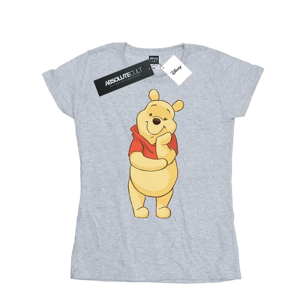 Disney Womens/Ladies Winnie The Pooh Cute Cotton T-Shirt