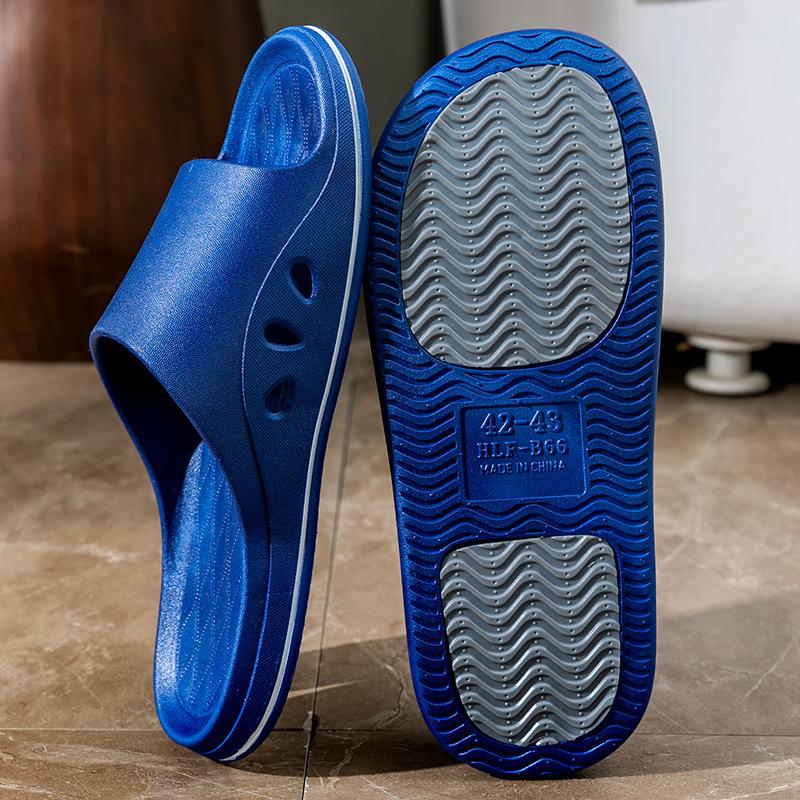 Удобные домашние тапочки, тапочки с плоской подошвой для спальни, мужские минималистичные тапочки для ванной, доступны круглый год, домашние тапочки