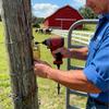 Instant Locking Gate Latch  Heavy-Duty One-Hand Gate Latch for Farm, Ranch & Backyard | Automatic Spring Lock, Rust-Resistant Steel, Easy Install on W