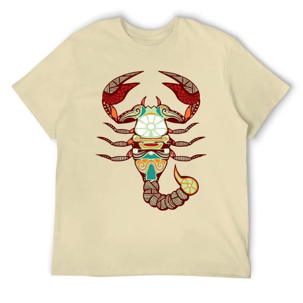 Созвездие Скорпиона Двенадцать (9) Футболка Harajuku Motion Top Tee Premium Fitness Humor Graphic Eur Size
