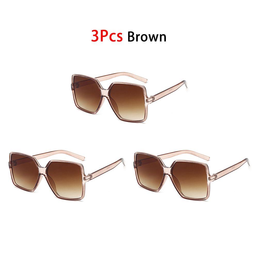 Luxury Big Frame Fashion Vintage Fashion Shades Square Sun Glasses Oversized Sunglasses UV Protection