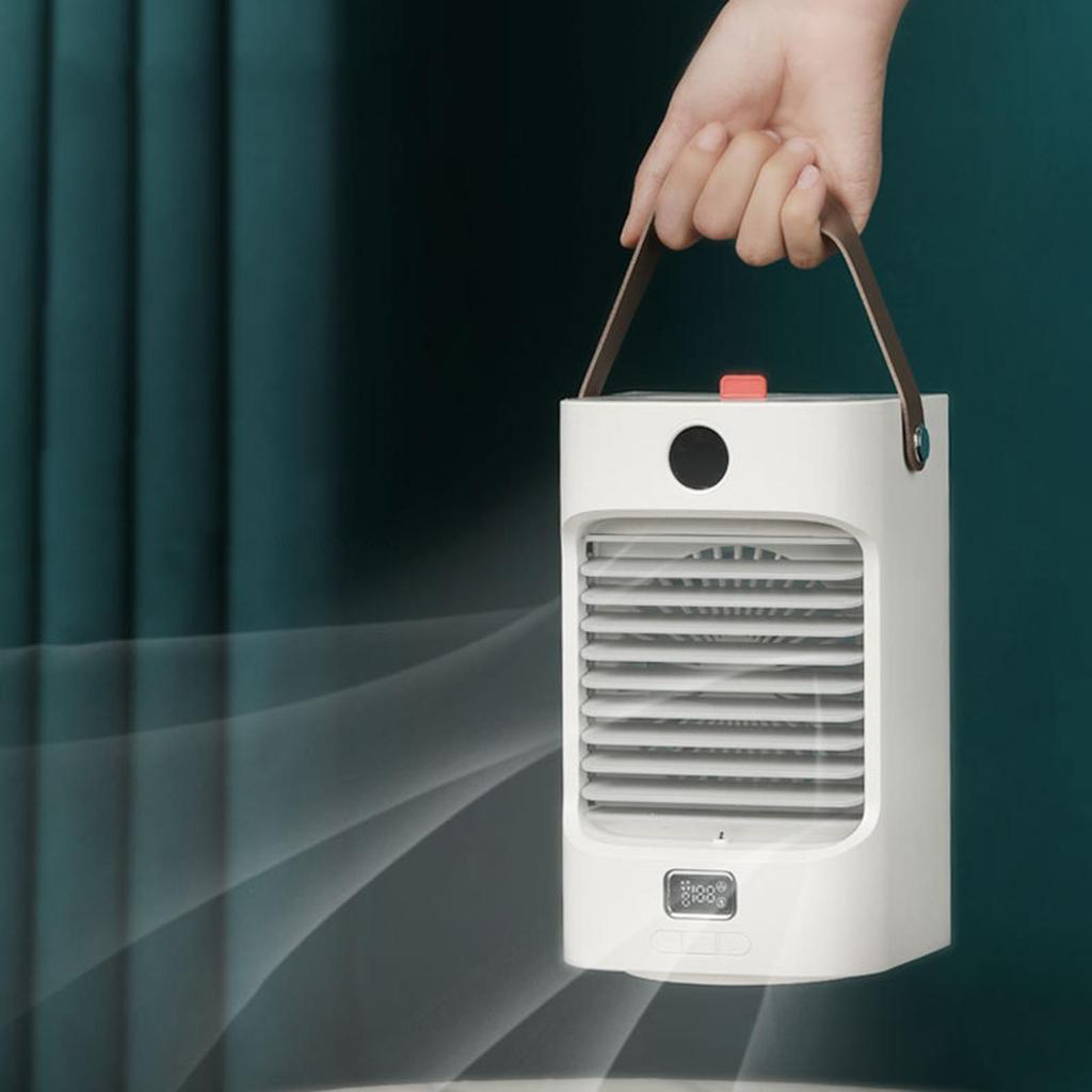 Air Cooler Air Conditioner Fan Fans with LED Night Light Mist Humidifier Home Room Bedroom