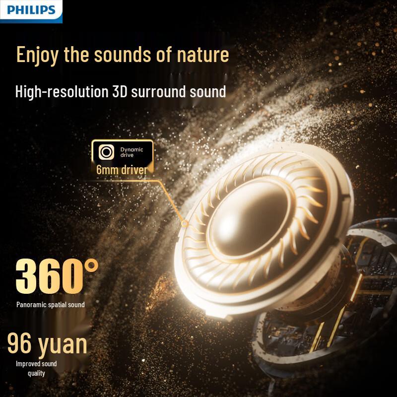 Philips TAT2320 Настоящие беспроводные наушники для сна с шумоподавлением