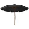 Parasol - VIDAXL - 47214 - Bois - 330x240 cm - Anti-UV - Pliable