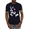 Looney Tunes Mens Bugs Bunny In Love T-Shirt