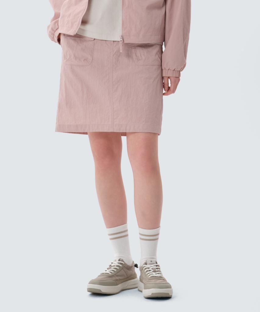 Snow Peak Apparel Twillon Midi Skirt (S25Swtsk21) Deep Pink