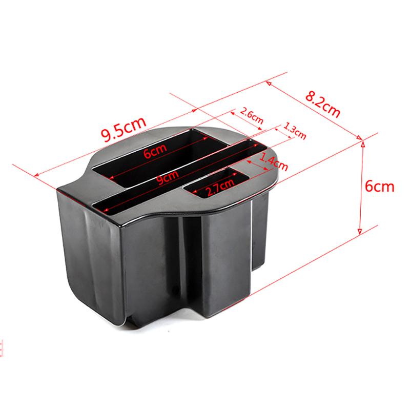 Подстаканник Ящик для хранения Органайзер Контейнер Для Jeep Renegade 2016 и новее Аксессуары для интерьера автомобиля