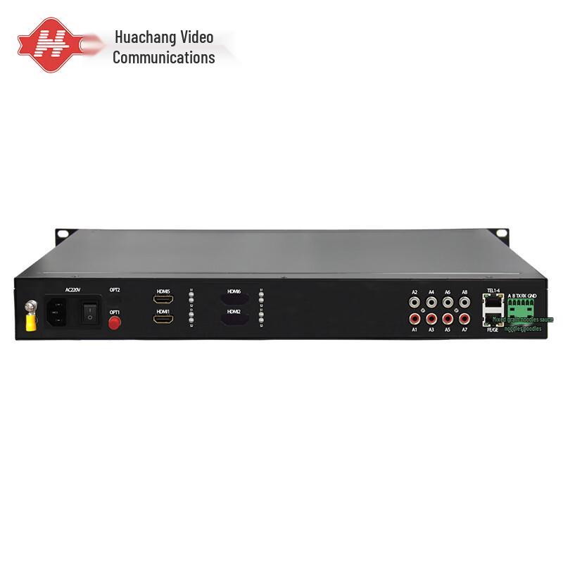 Huachang Vision 1U Двунаправленный Оптический Приемопередатчик HDMI/Аудио Видео (Китайская версия)