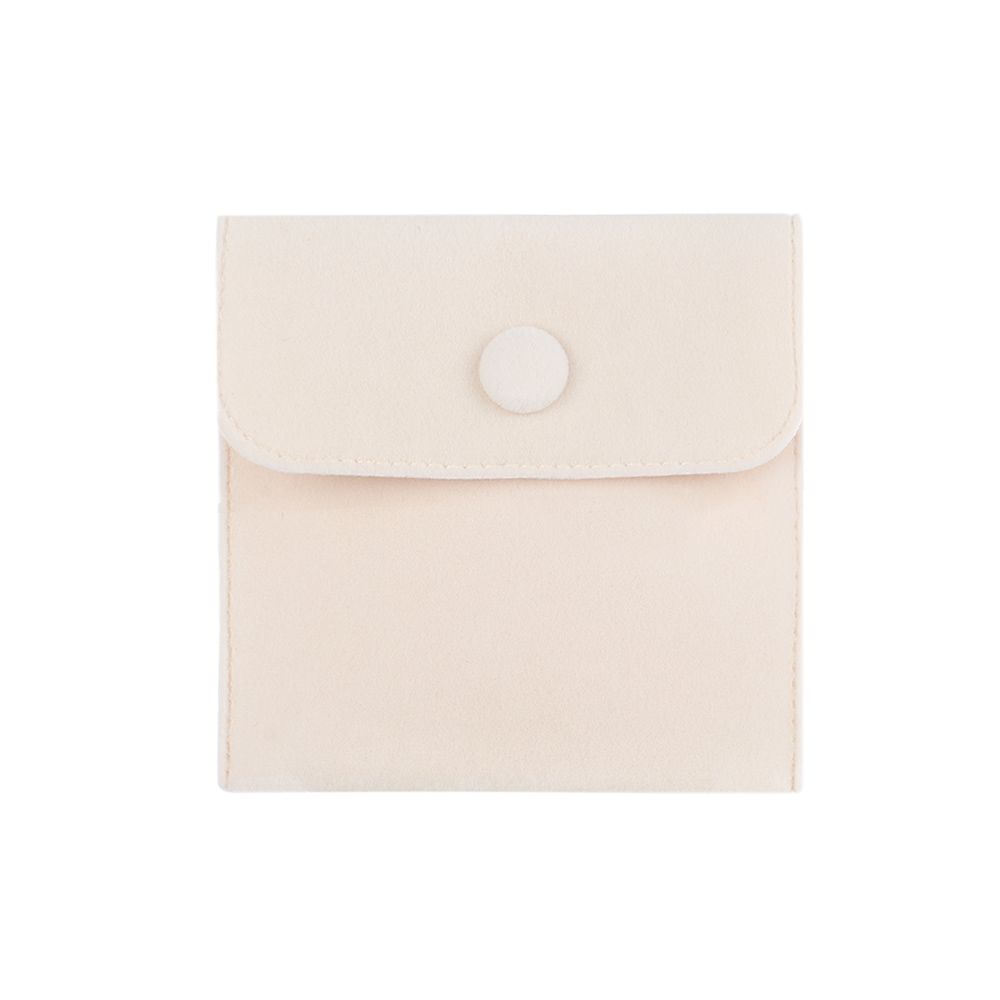 New Snap Velvet Necklace Wrapping Bag Jewelry Packaging Bag Bracelet Bag Storage Pouch