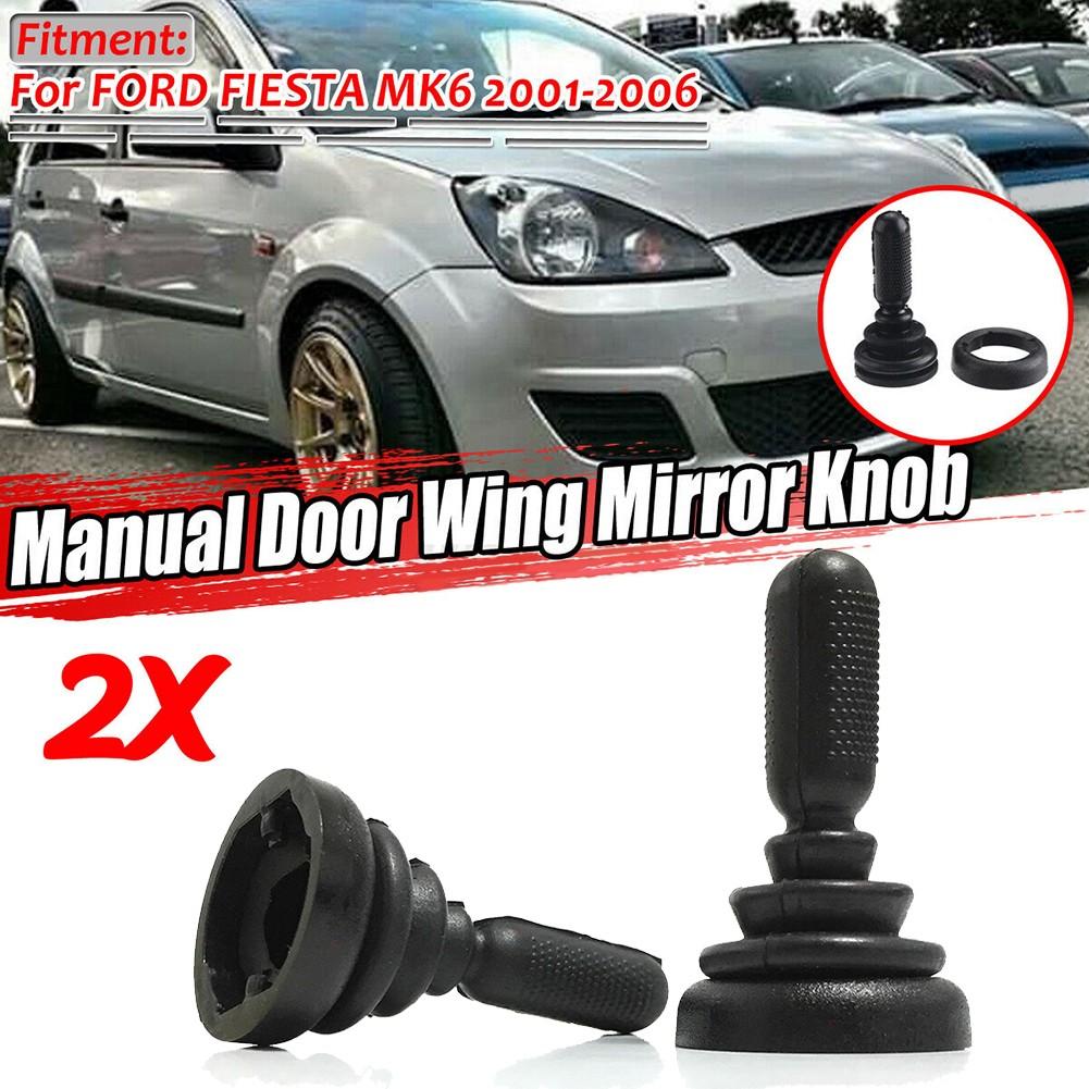 Door Wing Adjuster Knob Mirror MK6 2001-2006 1507431 For LH & RH Black