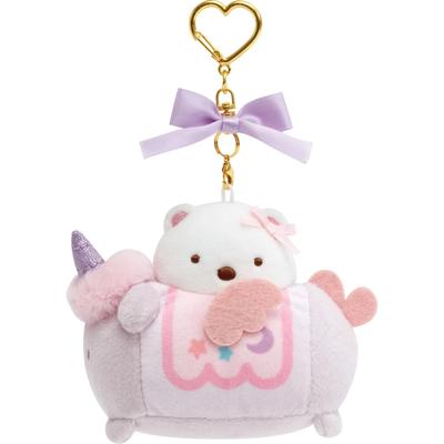 Подвесная плюшевая игрушка Sumikkogurashi Полярный H80 x Ш85 x Г60мм San-X "Minikko Nursery", Медведь, MV23501,