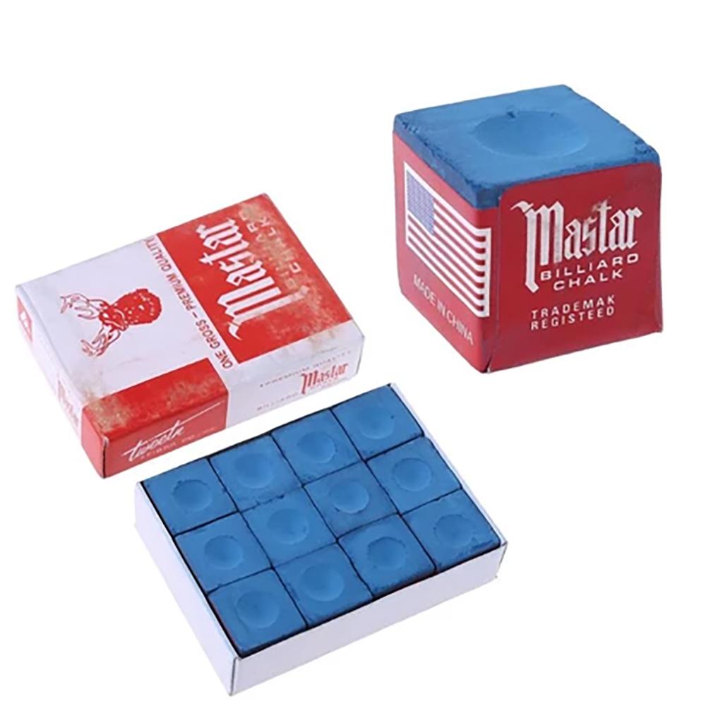 12 шт. Меловой мелок Master Chalk Мелок для бильярда Мел для бильярда Бильярдный кий