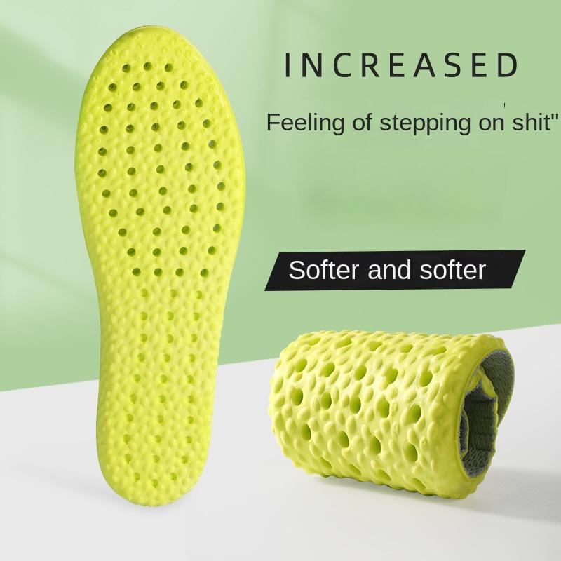 Размер 35–46. Супермягкая походка. Улучшает ощущение ходьбы. Устойчивая к запаху. Мужская спортивная стелька, поглощающая пот. Дышащая амортизирующая стелька из полыни.
