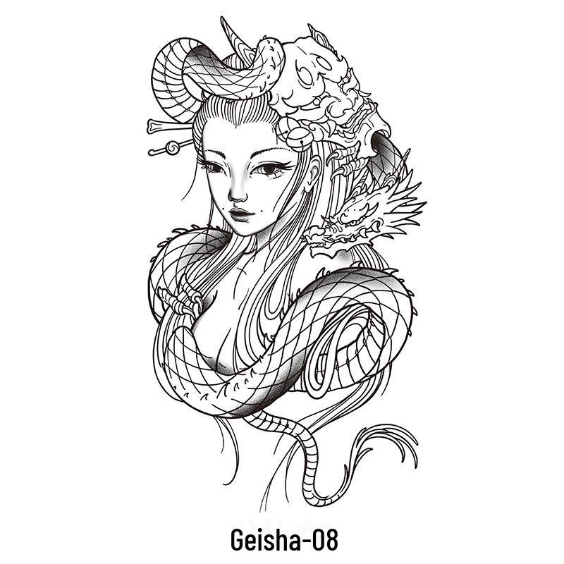 "Waterproof Semi-Permanent Herbal Tattoo Stickers for Men and Women - Durable Text Simulation Spot Tattoos"