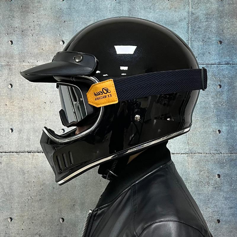 Винтажный полнолицевой шлем Cafe Racer для мотоцикла, ретро-шлем Casco de Moto, одобренный DOT, шлем Capacete Jet для мотоцикла
