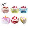 Slow Rising Toy Simulated Cake Squeeze Soft Rainbow Layer Foam Slice Stress Relief Sensory for Adults Kids Realistic