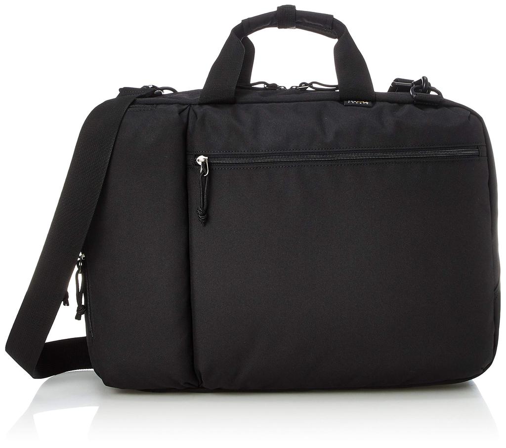 3WAY Business Bag Rucksack Shoulder Bag Black [Virtax] 56-57
