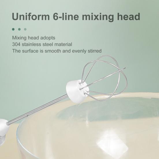 Электрический вспениватель-миксер венчик взбиватель 3 скорости USB перезаряжаемый ручной кухонный блендер для еды кофе молока напитков взбиватель яиц беспроводной