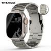 Титановый ремешок для Apple Watch Ultra 3 49 мм 45 мм 44 мм 46 мм Ширина 26 мм Бизнес-браслет для IWatch Серии 11 10 9 8 6 7 Se Ремешок